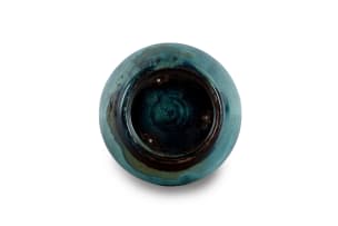 Linn Ware; Bulbous vase with elongated neck