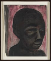 Wayne Barker; Untitled (Dark Head)