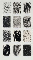 William Kentridge; Colour Chart II