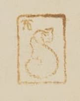 Théophile Alexandre Steinlen; Figure Studies, recto-verso