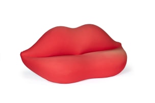 Studio 65; 'Bocca' lip-shaped sofa for Gufram, Italy