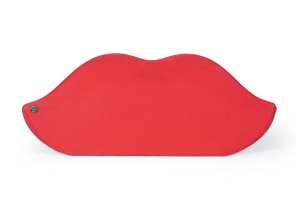 Studio 65; 'Bocca' lip-shaped sofa for Gufram, Italy