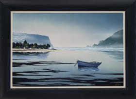 Dale Elliott; Knysna Heads with Boat