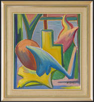 Maggie Laubser; Abstract Composition