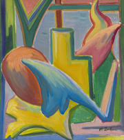 Maggie Laubser; Abstract Composition