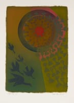 Bettie Cilliers-Barnard; Abstract Composition with Birds