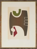Hannes Harrs; Geometric Abstract I; Geometric Abstract II, two