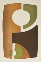 Hannes Harrs; Geometric Abstract I; Geometric Abstract II, two