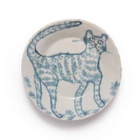Hylton Nel; Bowl with cat motif