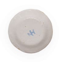 Hylton Nel; Three plates with square patterning