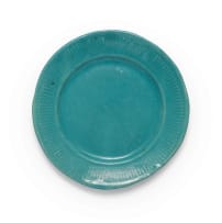 Hylton Nel; A pair of turquoise plates, two