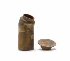 Charles Gotthard; Pair of flat lid vessels III, two