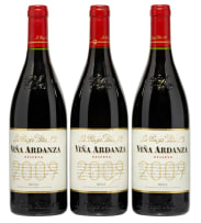 La Rioja Alta; Vina Ardanza Rioja Reserva; 2009; 3 (1 x 3); 750ml