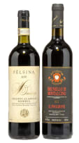 Italian Collection; Fèlsina,Il Poggione; 2010,2013; 2 (1 x 2); 750ml