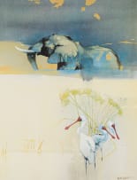 Keith Joubert; African Spoonbills; African Fish Eagle, two