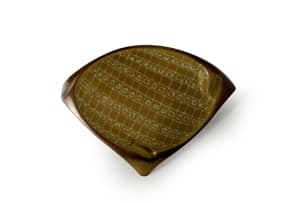 Kalahari Studio; Organic-shaped ashtray with abstract design