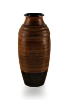 Unknown Artist; A German glazed pottery floor vase, model 7/50