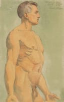 Erich Mayer; Male Nude
