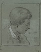 Erich Mayer; Man in Profile