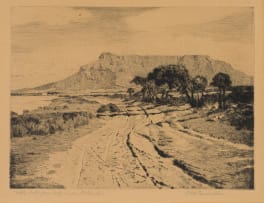 Hilda Mary Pemberton; Table Mtn. from Golf Links, Milnerton