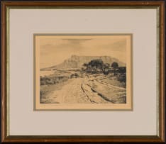 Hilda Mary Pemberton; Table Mtn. from Golf Links, Milnerton
