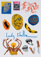 Lady Skollie; Not Waving, Drowning with Stickers; two
