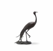 Rikki Morley Saunders; Standing Crane