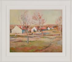 Herbert Coetzee; Bolandse Somerlandskap (Highland Summer Landscape)
