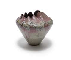 Graham Bolland; Vase with layered petal motif