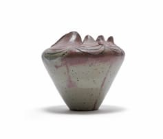 Graham Bolland; Vase with layered petal motif