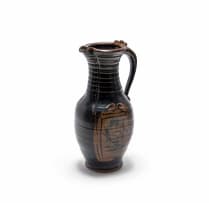 Edu Vaughan-Scott; Large floor vase / jug with bird motif