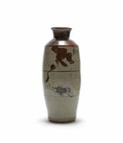 Andrew Walford; Floor vase with fish motif