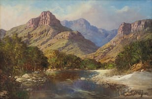 Gabriel de Jongh; Berg River, Cape