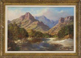 Gabriel de Jongh; Berg River, Cape