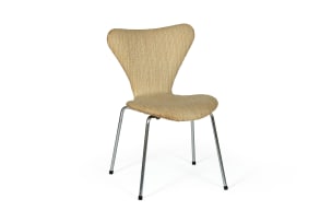 Arne Jacobsen; Set of six 'Model 3101' dining chairs for Fritz Hansen, Denmark