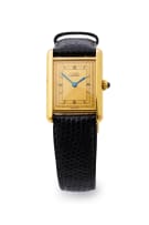 Cartier Vermeil 'Must de Tank' lady's wristwatch Ref. 1615