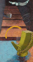 Philippa Hobbs; Babel: Steps Away from the Water I and II, diptych