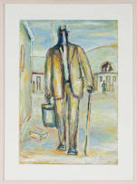 Gerard Sekoto; Man with a Stick