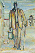 Gerard Sekoto; Man with a Stick