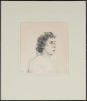 David Hockney; Small Head of Gregory, from Friends portfolio (Scottish Arts Council 184) (Museum of Contemporary Art Tokyo 173)