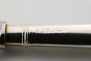 An assembled set of Victorian silver flatware, Joseph & Albert Savory, London, 1836