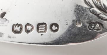 A Victorian silver spoon, Chawner & Co (George William Adams), London, 1867