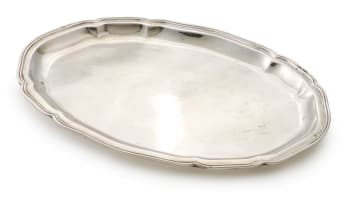 An Austrian silver tray, Vienna, .800 standard, 1922-2001