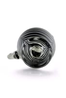 Murano; Glass pitcher with black and white zanfirico
