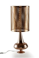Mid-century copper table lamp
