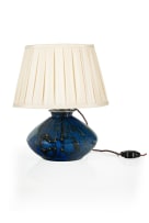 Mid-century art glass table lamp