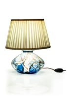 Mid-century art glass table lamp