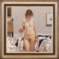 Neil Rodger; Nude with a Pomegranate