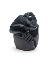 Nicholas Mukomberanwa; Timid Figure with Folded Arms