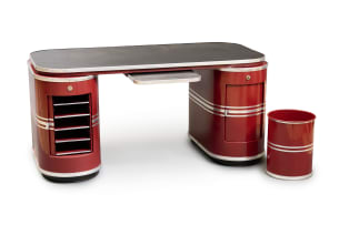 Mauser-Werke; Four-piece 'Rundform' executive office suite, Germany